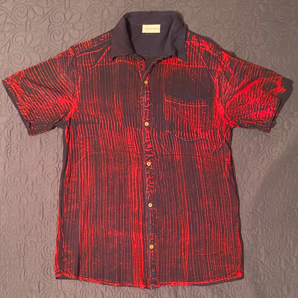 Raga Man men’s M button down shirt